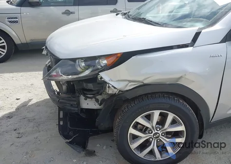 2015 Kia Sportage Lx из США, поврежденный, VIN KNDPBCAC6F7739974